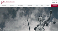 Desktop Screenshot of mcmahonberger.com
